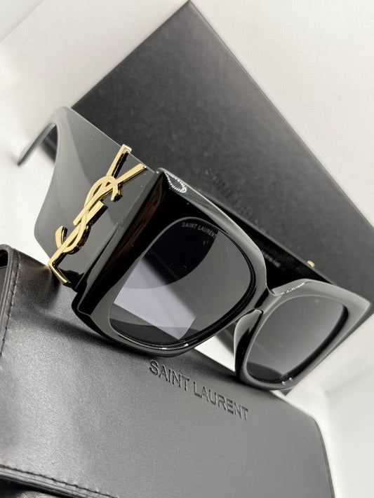 Ysl Glasses Black Gold