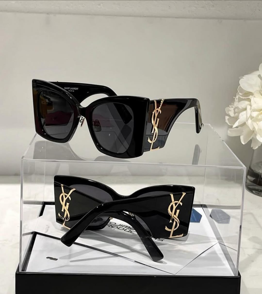 Ysl Glasses Black Gold