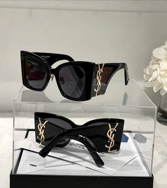 Ysl Glasses Black Gold